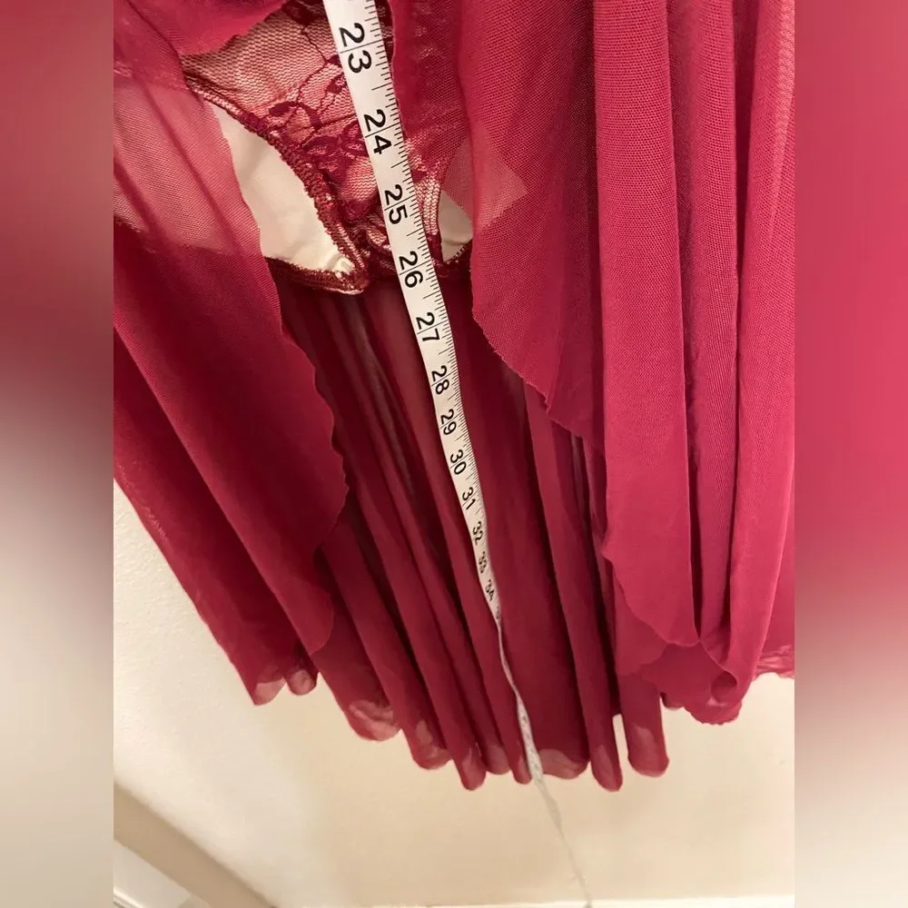 Revolution solo forever is not enough RC20993 burgundy maxi dress MA adult